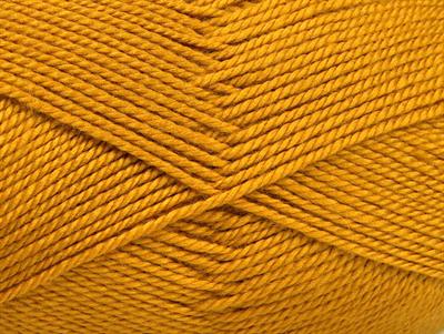 Lot of 4 x 100gr Skeins Ice Yarns DORA Hand Knitting Yarn Gold