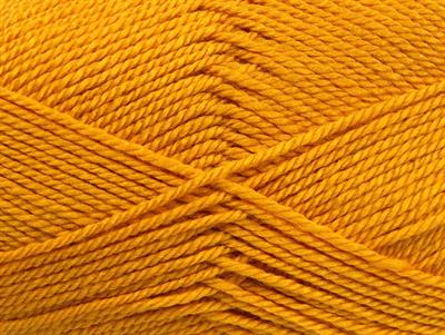 4x100gr. DORA Akrilik Altın Kışlık, Düz iplikler, 100% Akrilik