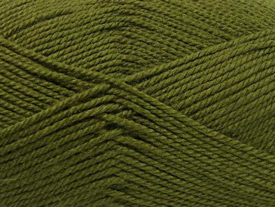 4x100gr. DORA Akrilik Haki Kışlık, Düz iplikler, 100% Akrilik