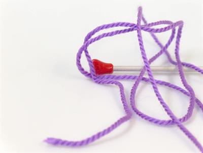 Lot of 4 x 100gr Skeins Ice Yarns DORA Hand Knitting Yarn Lavender