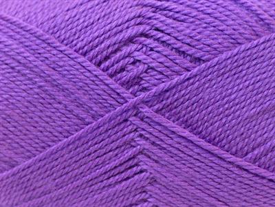 Lot of 4 x 100gr Skeins Ice Yarns DORA Hand Knitting Yarn Lavender