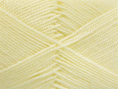 Lot of 4 x 100gr Skeins Ice Yarns DORA Hand Knitting Yarn Lemon Yellow