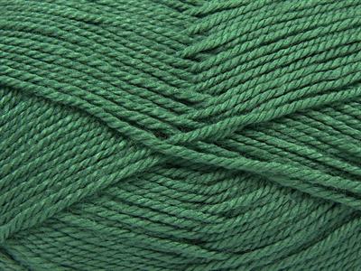 4x100gr. DORA Akrilik Açık Yeşil Kışlık, Düz iplikler, 100% Akrilik