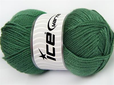 4x100gr. DORA Akrilik Açık Yeşil Kışlık, Düz iplikler, 100% Akrilik