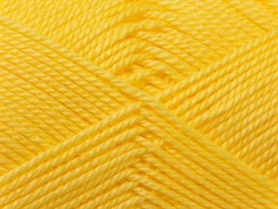 Lot of 4 x 100gr Skeins Ice Yarns DORA Hand Knitting Yarn Light Yellow