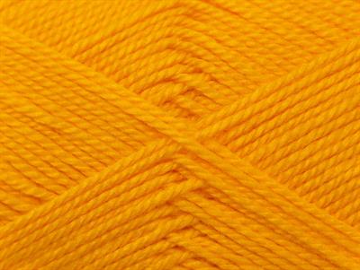 Lot of 4 x 100gr Skeins Ice Yarns DORA Hand Knitting Yarn Yellow