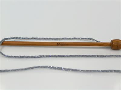 Lot of 8 Skeins Ice Yarns ELEGANT METALLIC COTTON (88% Cotton) Yarn Grey