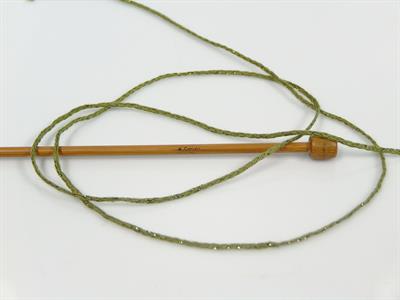 Lot of 8 Skeins Ice Yarns ELEGANT METALLIC COTTON (88% Cotton) Yarn Khaki