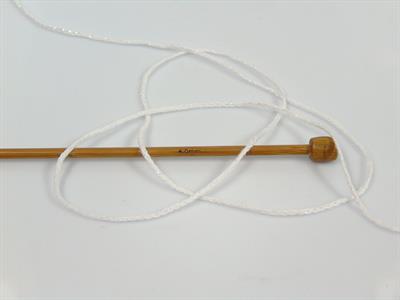 Lot of 8 Skeins Ice Yarns ELEGANT METALLIC COTTON (88% Cotton) Yarn White Iridescent