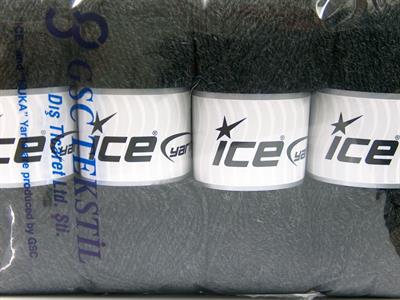 4x100gr. ELITE WOOL Yün, Akrilik Antrasit Kışlık, Yün, Worsted