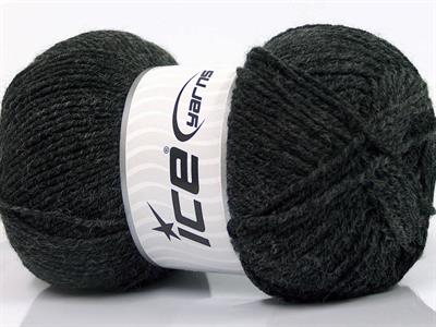 4x100gr. ELITE WOOL Yün, Akrilik Antrasit Kışlık, Yün, Worsted