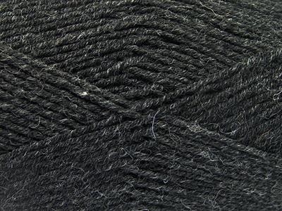 4x100gr. ELITE WOOL Yün, Akrilik Antrasit Kışlık, Yün, Worsted