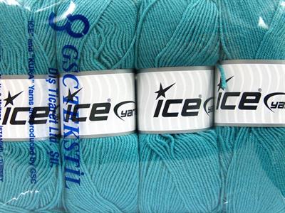 4x100gr. ELITE WOOL Yün, Akrilik Zümrüt Yeşil Kışlık, Yün, Worsted