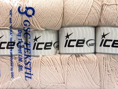 4x100gr. ELITE WOOL Yün, Akrilik Pudra Pembe Kışlık, Yün, Worsted