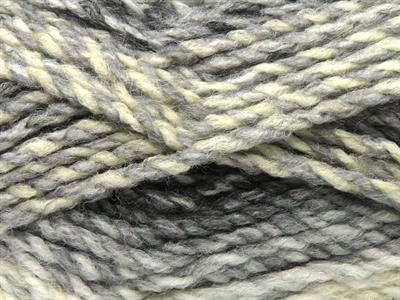 Lot of 4 x 100gr Skeins Ice Yarns ESTRELLA Yarn Black Grey Shades Cream