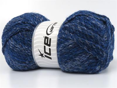 Lot of 4 x 100gr Skeins Ice Yarns ESTRELLA Hand Knitting Yarn Blue Shades