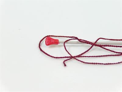 Lot of 10 Skeins Ice Yarns ETAMIN Hand Knitting Yarn Burgundy