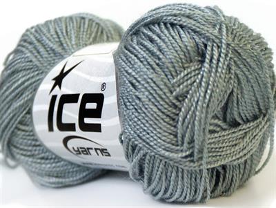 10x30gr. ETAMIN Akrilik Gri Kışlık, Çok İnce, Düz iplikler, 100% Akrilik