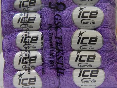 10x30gr. ETAMIN Akrilik Leylak Kışlık, Çok İnce, Düz iplikler, 100% Akrilik