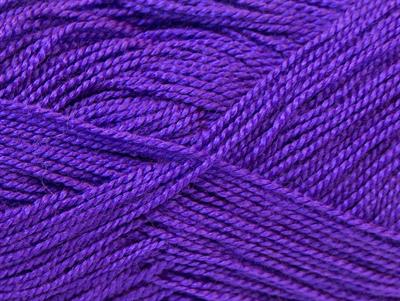 Lot of 10 Skeins Ice Yarns ETAMIN Hand Knitting Yarn Purple