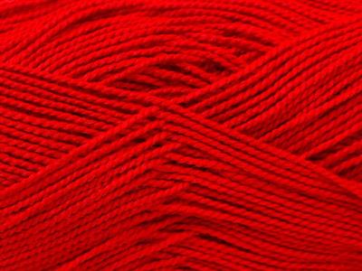 Lot of 10 Skeins Ice Yarns ETAMIN Hand Knitting Yarn Red