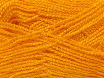 Lot of 10 Skeins Ice Yarns ETAMIN Hand Knitting Yarn Yellow
