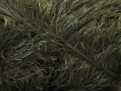 4x100gr. EYELASH 100GR  Koyu Haki Yumoş, Sakallı, Kışlık, Kalın