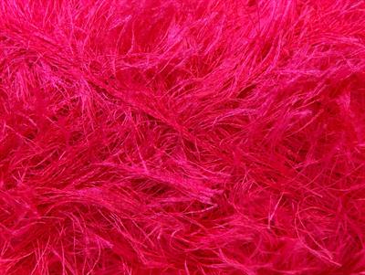 Lot of 4 x 100gr Skeins Ice Yarns EYELASH 100GR Hand Knitting Yarn Gipsy Pink