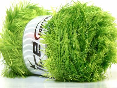 4x100gr. EYELASH 100GR  Yeşil Yumoş, Sakallı, Kışlık, Kalın