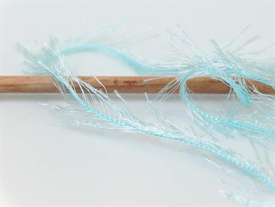 Lot of 4 x 100gr Skeins Ice Yarns EYELASH 100GR Yarn Light Turquoise