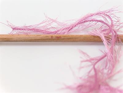 Lot of 4 x 100gr Skeins Ice Yarns EYELASH 100GR Hand Knitting Yarn Orchid