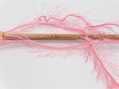 Lot of 4 x 100gr Skeins Ice Yarns EYELASH 100GR Hand Knitting Yarn Pink