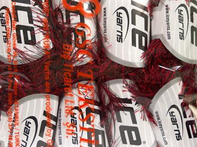 8x50gr. EYELASH  Siyah, Kırmızı Yumoş, Sakallı, Kışlık, Kalın