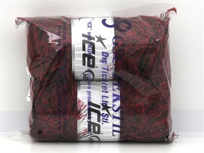 2x200gr. EYELASH BULKY  Siyah, Kırmızı Yumoş, Sakallı, Kışlık, Kalın