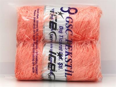 2x200gr. EYELASH BULKY  Açık Somon Yumoş, Sakallı, Kışlık, Kalın