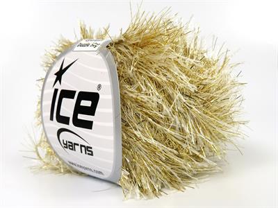 8x50gr. EYELASH DAZZLE 50GR Metalik Simli Krem, Altın Metalik Simli, Yumoş, Sakallı, Kışlık, Kalın