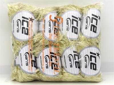 8x50gr. EYELASH DAZZLE 50GR Metalik Simli Krem, Altın Metalik Simli, Yumoş, Sakallı, Kışlık, Kalın