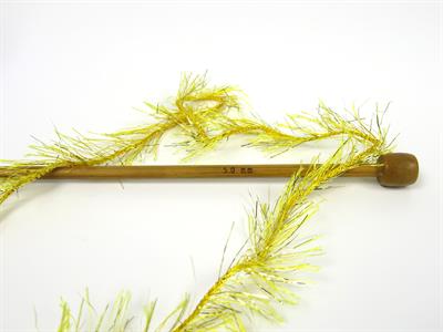 8x50gr. EYELASH DAZZLE 50GR Metalik Simli Altın Metalik Simli, Yumoş, Sakallı, Kışlık, Kalın