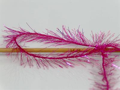 4x100gr. EYELASH DAZZLE Metalik Simli Fuşya Metalik Simli, Yumoş, Sakallı, Kışlık, Kalın