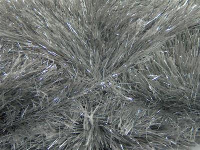 4x100gr. EYELASH DAZZLE Metalik Simli Gri, Gümüş Metalik Simli, Yumoş, Sakallı, Kışlık, Kalın