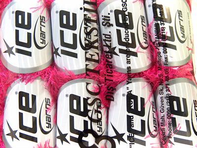 8x50gr. EYELASH  Çingene Pembesi Yumoş, Sakallı, Kışlık, Kalın