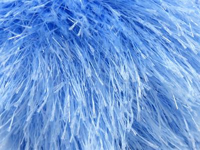 Lot of 8 Skeins Ice Yarns EYELASH GLITZ 50GR Hand Knitting Yarn Light Blue