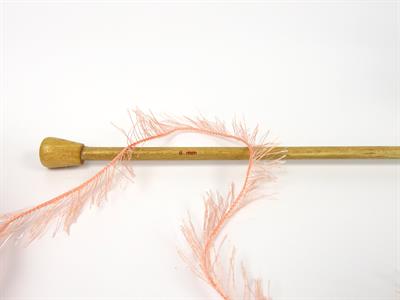 Lot of 8 Skeins Ice Yarns EYELASH GLITZ 50GR Hand Knitting Yarn Light Salmon