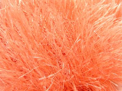 Lot of 8 Skeins Ice Yarns EYELASH GLITZ 50GR Hand Knitting Yarn Light Salmon