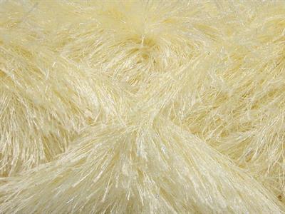 4x100gr. EYELASH GLITZ Simli Krem Metalik Simli, Yumoş, Sakallı, Kışlık, Kalın