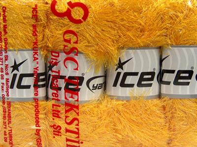 4x100gr. EYELASH GLITZ Simli Altın Metalik Simli, Yumoş, Sakallı, Kışlık, Kalın