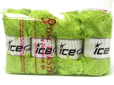 4x100gr. EYELASH GLITZ Simli  Metalik Simli, Yumoş, Sakallı, Kışlık, Kalın