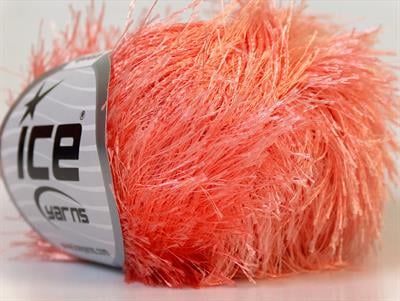 8x50gr. EYELASH  Açık Somon Yumoş, Sakallı, Kışlık, Kalın