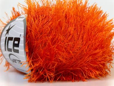 8x50gr. EYELASH Turuncu  Yumoş, Sakallı, Kışlık, Kalın