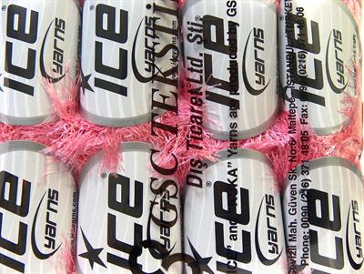 8x50gr. EYELASH  Pembe Yumoş, Sakallı, Kışlık, Kalın